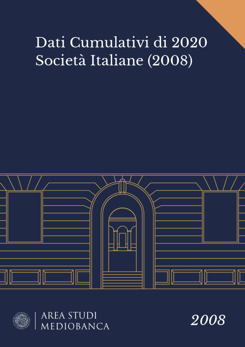 Immagine copertina - Dati Cumulativi di 2020 Società Italiane (2008)