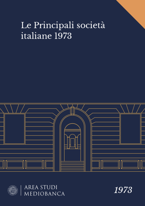 Immagine copertina - Le Principali società italiane 1973
