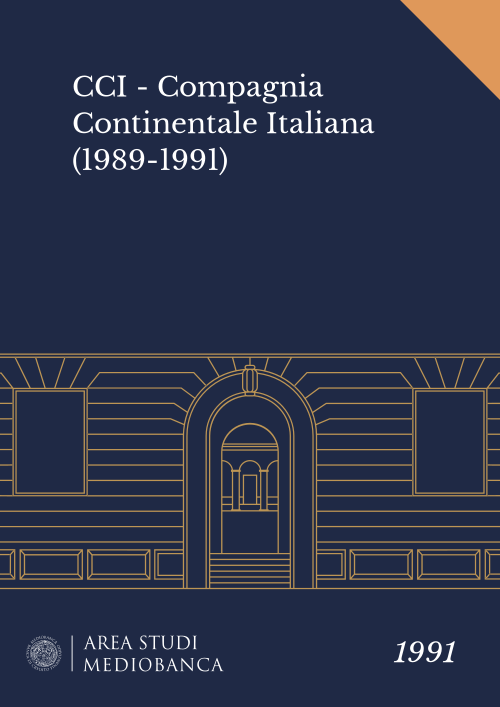 Immagine copertina - CCI - Compagnia Continentale Italiana (1989-1991)