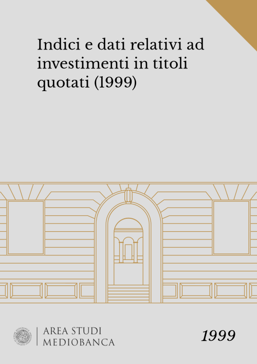 Immagine copertina - Indici e dati relativi ad investimenti in titoli quotati (1999)