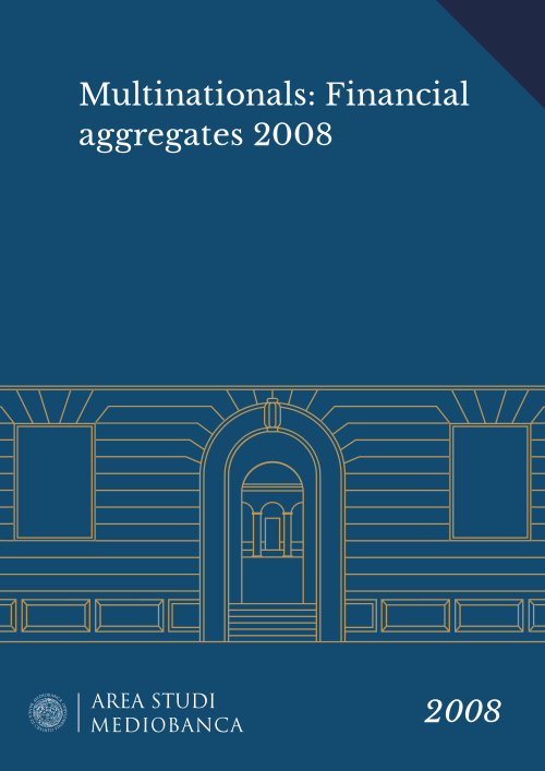 Immagine copertina - Multinationals: Financial aggregates 2008