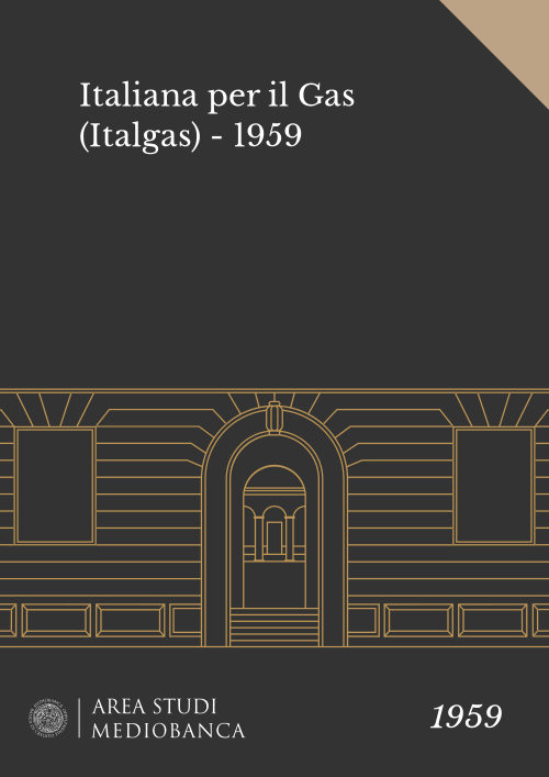 Immagine copertina - Italiana per il Gas (Italgas) - 1959