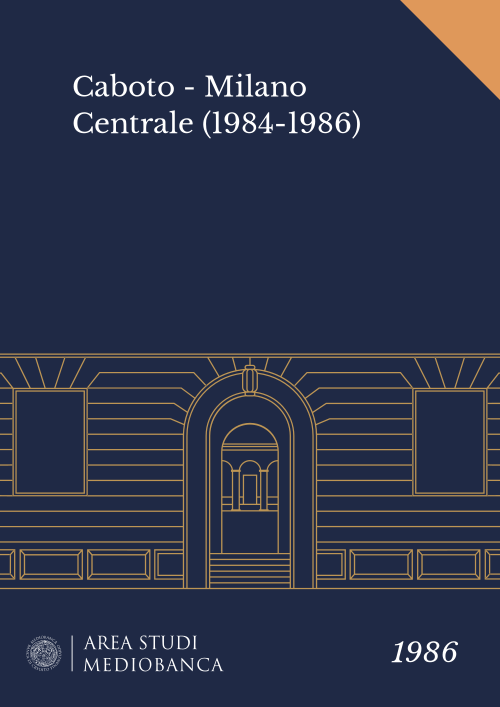 Immagine copertina - Caboto - Milano Centrale (1984-1986)