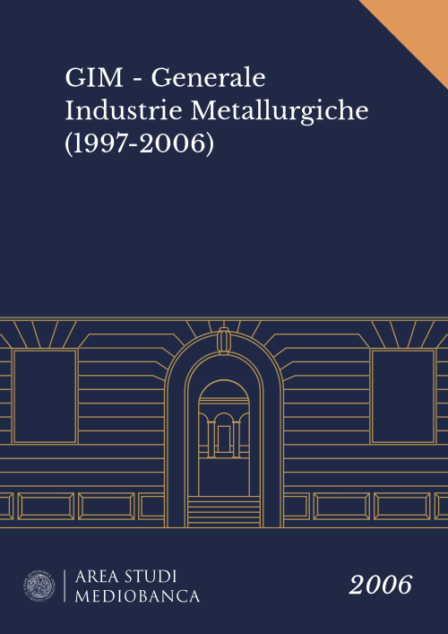 Immagine copertina - GIM - Generale Industrie Metallurgiche (1997-2006)