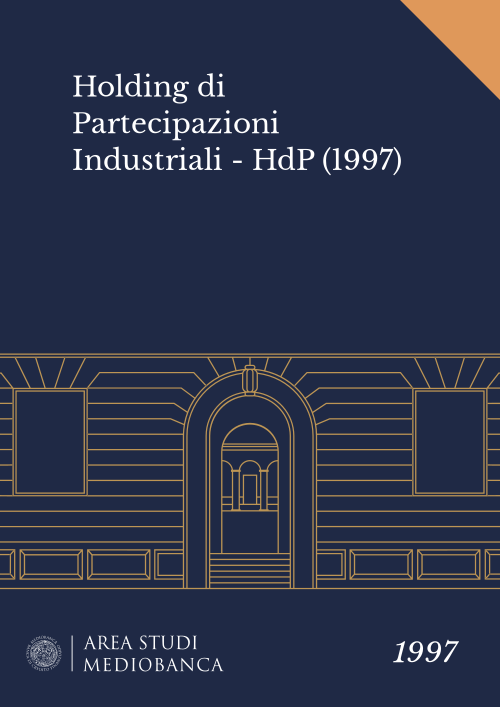 Immagine copertina - Holding di Partecipazioni Industriali - HdP (1997)