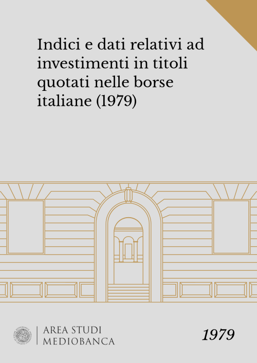 Immagine copertina - Indici e dati relativi ad investimenti in titoli quotati nelle borse italiane (1979)