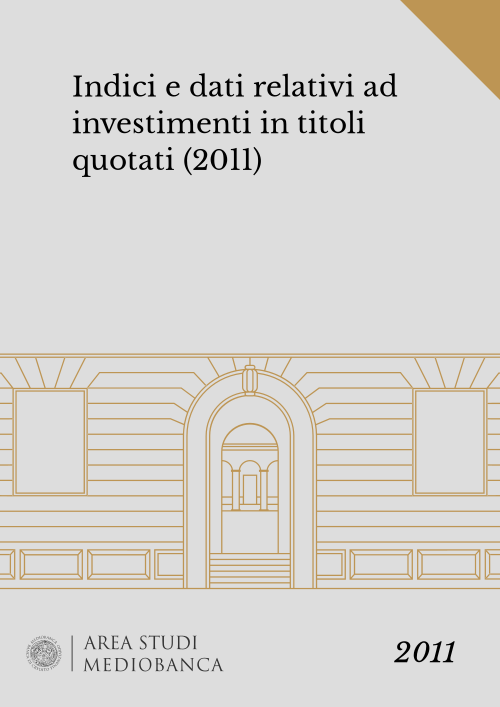 Immagine copertina - Indici e dati relativi ad investimenti in titoli quotati (2011)