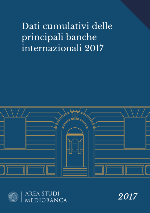 Immagine copertina - Dati cumulativi delle principali banche internazionali 2017