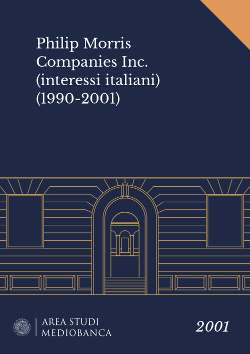 Immagine copertina - Philip Morris Companies Inc. (interessi italiani) (1990-2001)