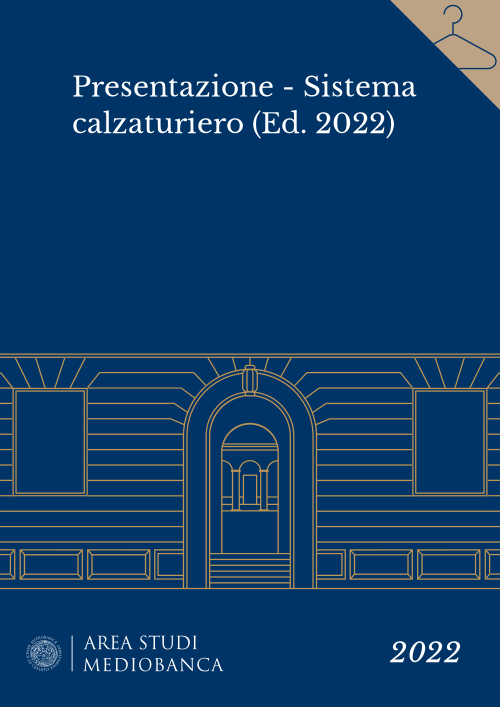 Immagine copertina - Presentazione - Sistema calzaturiero (Ed. 2022)