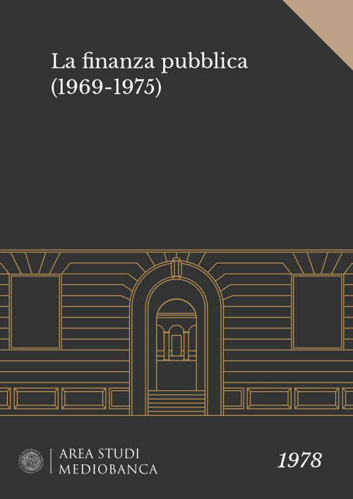 Immagine copertina - La finanza pubblica (1969-1975)