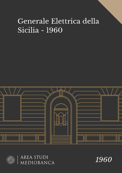 Immagine copertina - Generale Elettrica della Sicilia - 1960