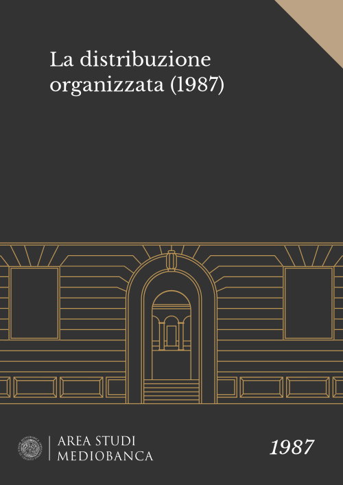 Immagine copertina - La distribuzione organizzata (1987)