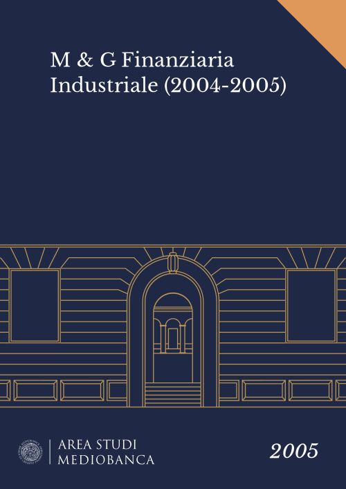 Immagine copertina - M & G Finanziaria Industriale (2004-2005)