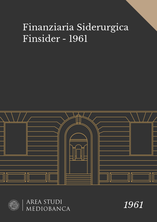 Immagine copertina - Finanziaria Siderurgica Finsider - 1961