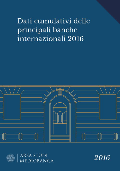 Immagine copertina - Dati cumulativi delle principali banche internazionali 2016