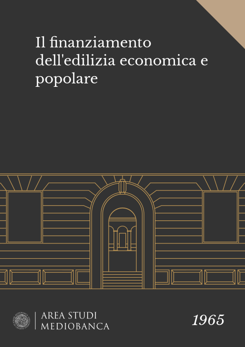 Immagine copertina - Il finanziamento dell'edilizia economica e popolare