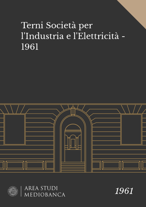 Immagine copertina - Terni Società per l'Industria e l'Elettricità - 1961