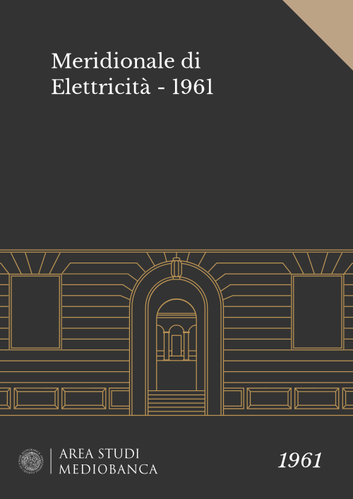 Immagine copertina - Meridionale di Elettricità - 1961